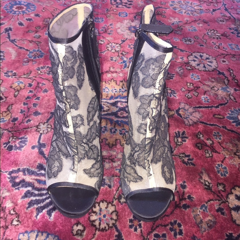 Authentic Valentino lace bootie women’s